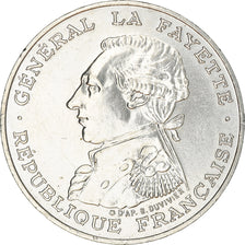 Coin, France, Lafayette, 100 Francs, 1987, AU(50-53), Silver, KM:962