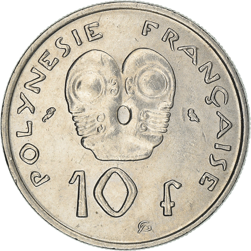 Coin, French Polynesia, 10 Francs, 1973, Paris, MS(63), Nickel, KM:8