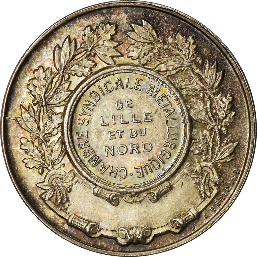 France, Token, Chambre Syndicale Métallurgique de Lille, Business & industry