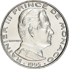 Coin, Monaco, Rainier III, Franc, 1995, Paris, MS(65-70), Nickel, KM:140