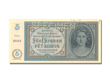 Bohemia and Moravia, 5 Korun, 1940, UNC(65-70)