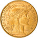Moneta, Francia, Marianne, 10 Francs, 1906, Paris, Coq, BB, Oro, KM:846