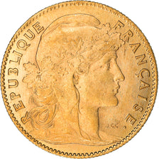 Monnaie, France, Marianne, 10 Francs, 1914, Paris, Coq, SUP+, Or, Gadoury:1017