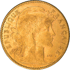 Monnaie, France, Marianne, 10 Francs, 1910, Paris, Coq, TTB, Or, Gadoury:1017