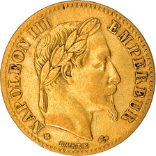 Moeda, França, Napoleon III, Napoléon III, 10 Francs, 1868, Strasbourg