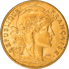 Monnaie, France, Marianne, 10 Francs, 1906, Paris, Coq, TTB, Or, Gadoury:1017