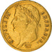 Moneda, Francia, Napoléon I, 20 Francs, 1809, Paris, BC+, Oro, KM:695.1