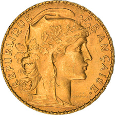 Monnaie, France, Marianne, 20 Francs, 1912, Paris, Coq, SPL, Or, Gadoury:1064a
