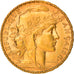 Coin, France, Marianne, 20 Francs, 1909, Coq, MS(60-62), Gold, KM:857