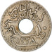 Monnaie, Tunisie, Muhammad al-Nasir Bey, 10 Centimes, 1920, Paris, TTB