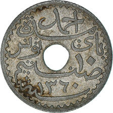Monnaie, Tunisie, Ahmad Pasha Bey, 10 Centimes, 1941, Paris, TTB, Zinc, KM:267