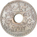 Coin, Tunisia, Ahmad Pasha Bey, 10 Centimes, 1938, Paris, EF(40-45)
