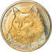 Münze, Türkei, Lira, 2010, Chat, UNZ, Bi-Metallic, KM:1279