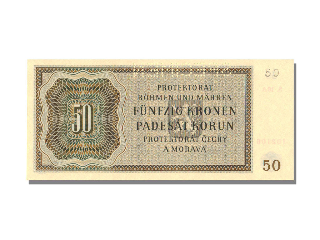 Banknote, Bohemia and Moravia, 50 Korun, 1944, UNC(65-70)