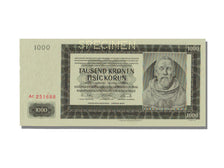 Banknote, Bohemia and Moravia, 1000 Korun, 1942, UNC(65-70)