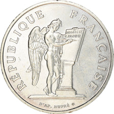 Moneda, Francia, Droits de l'Homme, 100 Francs, 1989, Génie, SC, Plata, KM:970