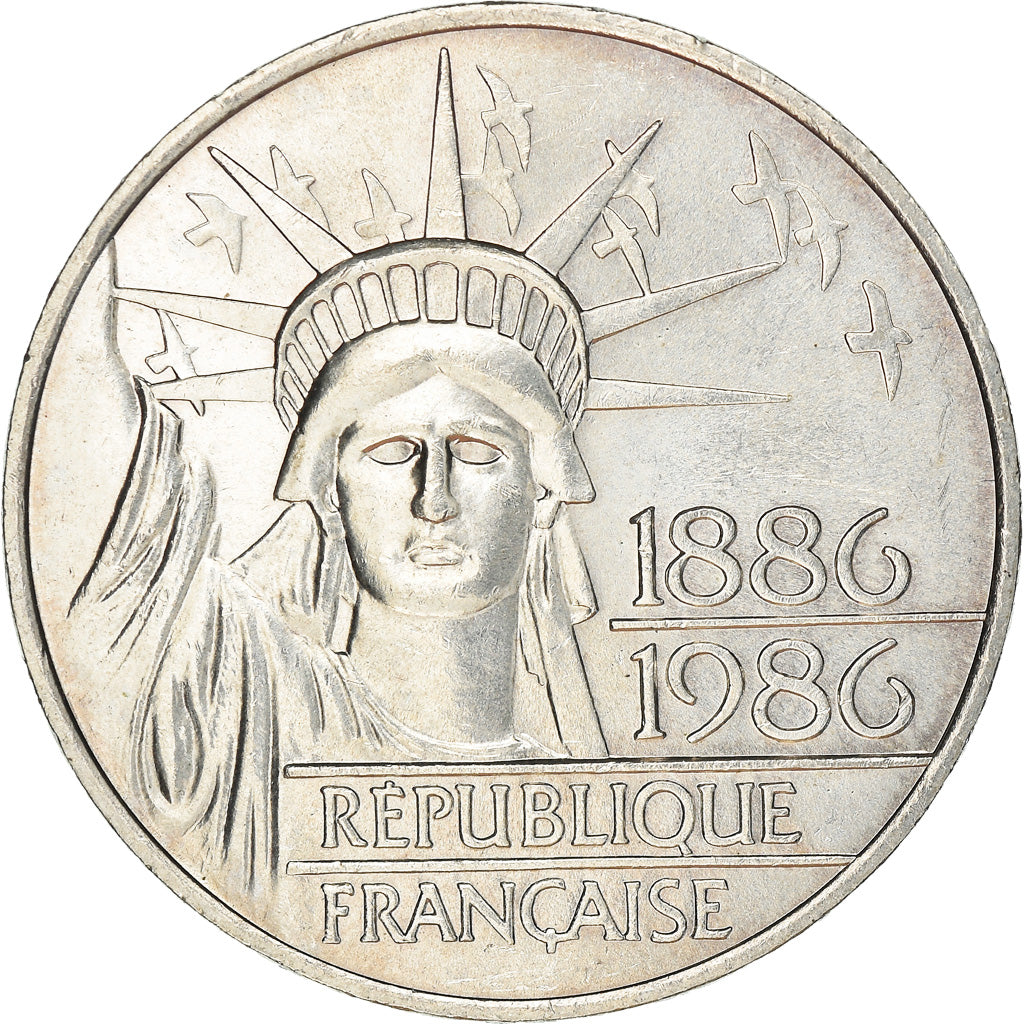 Monnaie, France, Statue de la Liberté, 100 Francs, 1986, Paris, SUP+, Argent