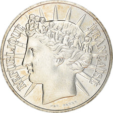 Coin, France, 100 Francs, 1988, Paris, MS(60-62), Silver, KM:966a, Gadoury:903