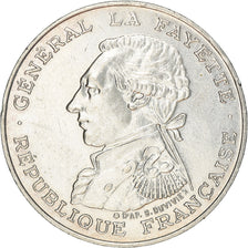 Coin, France, Lafayette, 100 Francs, 1987, MS(60-62), Silver, KM:962
