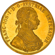 Moneta, Austria, Franz Joseph I, 4 Ducat, 1915, SPL, Oro, KM:2276
