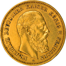 Coin, German States, PRUSSIA, Friedrich III, 10 Mark, 1888, Berlin, AU(50-53)