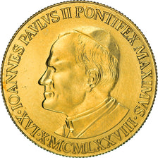 Vatican, Medal, Pape Jean Paul II, 1981, MS(64), Gold