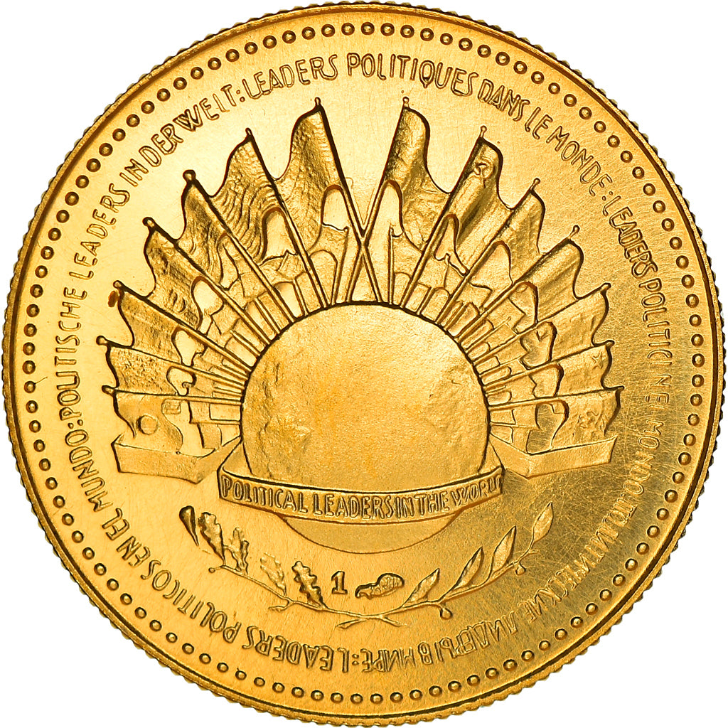 France, Medal, French Fifth Republic, 1981, MS(64), Gold