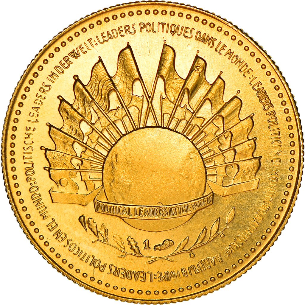 France, Médaille, French Fifth Republic, 1981, SPL+, Or