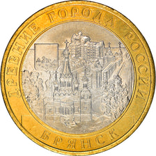 Coin, Russia, 10 Roubles, 2010, MS(64), Bi-Metallic, KM:1275