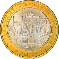 Münze, Russland, 10 Roubles, 2010, UNZ+, Bi-Metallic, KM:1275