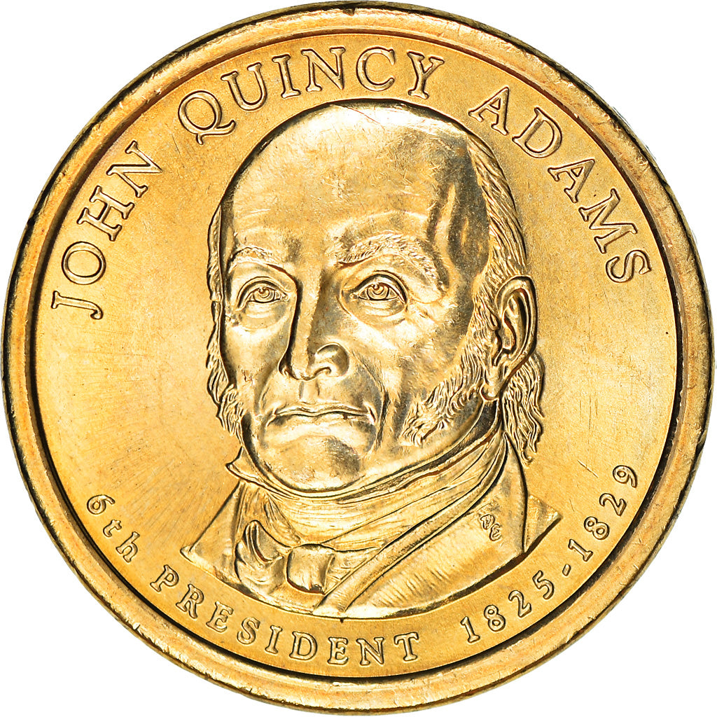 Coin, United States, Dollar, 2010, U.S. Mint, John Quincy Adams, MS(63)