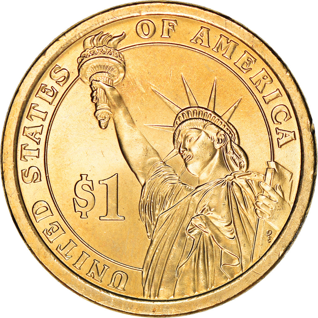 Coin, United States, Dollar, 2009, U.S. Mint, William Henry Harrison, MS(63)