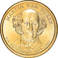 Coin, United States, Dollar, 2009, U.S. Mint, Martin Van Buren, MS(63)