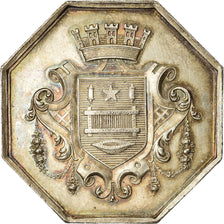 France, Token, Savings Bank, Caisse Commerciale de Roubaix, MS(63), Silver