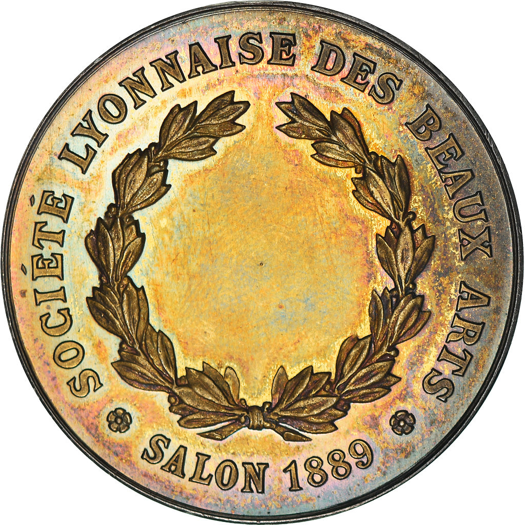 Frankreich, Token, Ville de Lyon, Arts & Culture, 1889, Société Lyonnaise des