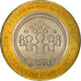 Coin, Russia, 10 Roubles, 2010, MS(63), Bi-Metallic, KM:1274