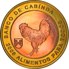 Coin, CABINDA, Escudo Convertivel, 2008, MS(63), Bi-Metallic, KM:20