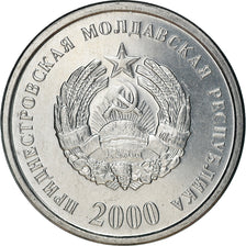 Münze, Transnistrien, 5 Kopeek, 2000, STGL, Aluminium, KM:2