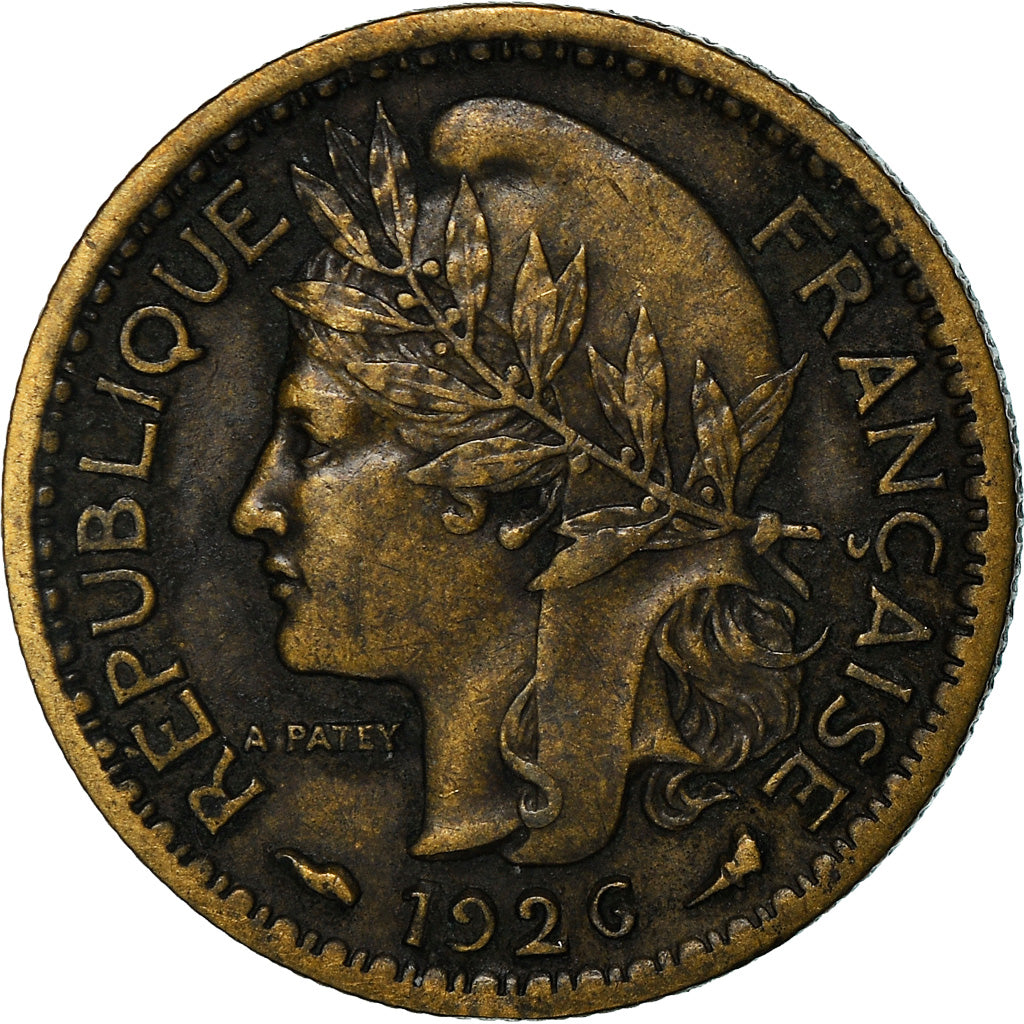 Coin, Cameroon, 50 Centimes, 1926, Paris, EF(40-45), Aluminum-Bronze, KM:1