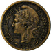 Coin, Cameroon, 50 Centimes, 1926, Paris, EF(40-45), Aluminum-Bronze, KM:1