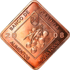 Moneta, CABINDA, 2 Centavos, 2008, SPL, Acciaio placcato rame, KM:15