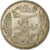 Münze, Tunesien, Muhammad al-Nasir Bey, 50 Centimes, 1915, Paris, SS+, Silber