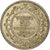Monnaie, Tunisie, Muhammad al-Nasir Bey, 50 Centimes, 1915, Paris, TTB+, Argent