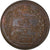 Monnaie, Tunisie, Muhammad al-Nasir Bey, 5 Centimes, 1916, Paris, TTB, Bronze
