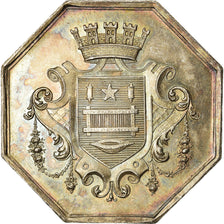 France, Token, Savings Bank, Caisse Commerciale de Roubaix, MS(63), Silver