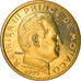 Coin, Monaco, Rainier III, 10 Centimes, 1995, AU(55-58), Aluminum-Bronze