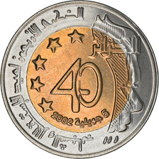 Moneta, Algeria, 100 Dinars, 2002, Algiers, SPL, Bi-metallico, KM:137