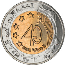 Moneta, Algeria, 100 Dinars, 2002, Algiers, SPL, Bi-metallico, KM:137