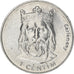 Coin, Andorra, Centim, 2002, Charlemagne, MS(64), Aluminum, KM:176