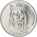 Coin, Andorra, Centim, 2002, Charlemagne, MS(64), Aluminum, KM:176